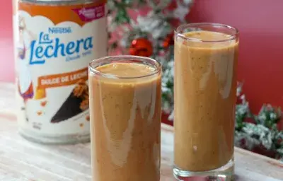 Ponche de dulce de leche y ciruela