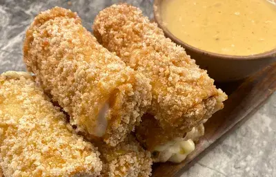 Lasagna crispy rolls