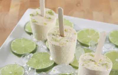 Helado de Leche y Limón Helado de Leche y Limón