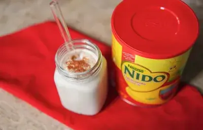Frappé de Avena y Nueces