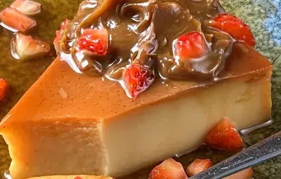 Flan Dulce de Leche con Ron Flan Dulce de Leche con Ron