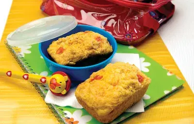 Panecillos de Zanahoria, Tomate y Cereal Panecillos de Zanahoria, Tomate y Cereal