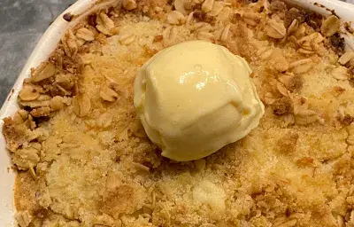 Crumble de Manzana