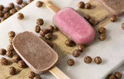 PALETA DE LECHE Y CEREAL NESQUIK® PALETA DE LECHE Y CEREAL NESQUIK®