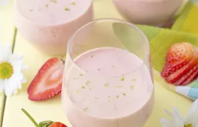 Mousse de Fresa y Limón Mousse de Fresa y Limón