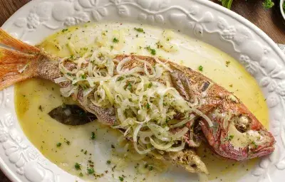 Chillo al horno Chillo al horno