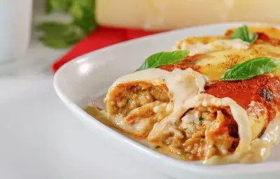 CANELONES RELLENOS DE PESCADO CANELONES RELLENOS DE PESCADO