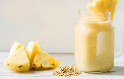 Smoothie de Piña y Avena