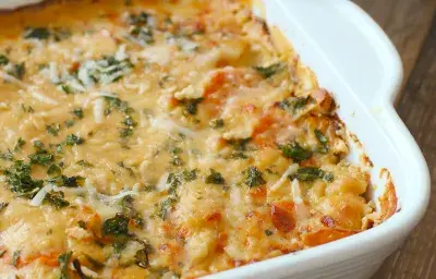 Zanahoria a la Crema Queso y Perejil Zanahoria a la Crema Queso y Perejil