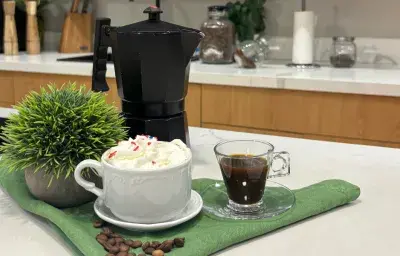 Bizcocho de Café en Taza