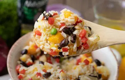 ENSALADA DE ARROZ Y MANGO ENSALADA DE ARROZ Y MANGO