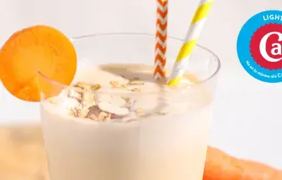 Batida de Granola y Zanahoria
