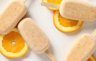 Helado de Ralladura de Naranja Helado de Ralladura de Naranja