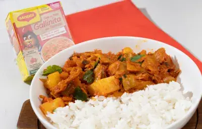 Bacalao Guisado con Papas