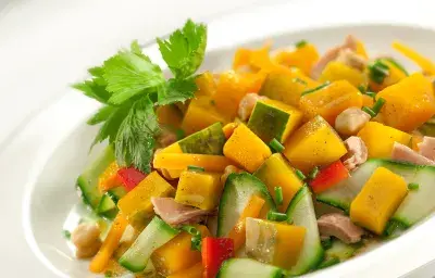 Ensalada de Auyama y Tuna Ensalada de Auyama y Tuna