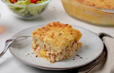 PASTELÓN DE PAPAS Y AUYAMA