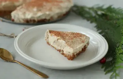 Crema de Manzana con Base de Galletas Crema de Manzana con Base de Galletas
