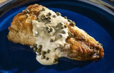 Chillo en Bechamel