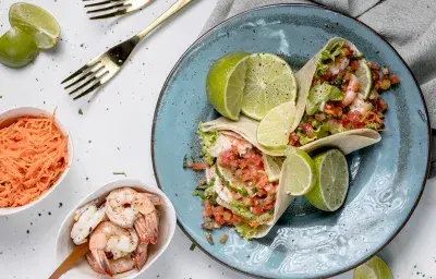 Tacos de Camarones Picante Tacos de Camarones Picante