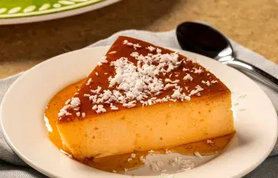 Flan de coco