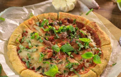 PIZZITA DE COLIFLOR PIZZITA DE COLIFLOR