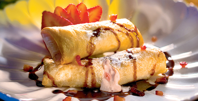 Rollitos Cremosos de Fresa y Chocolate