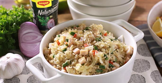 Arroz con Vegetales Tipo Oriental