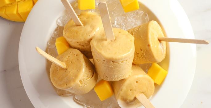 Receta sencilla de Helado de Mango | Recetas Nestlé Receta sencilla de Helado de Mango | Recetas Nestlé