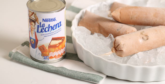 Helado de Habichuelas con Dulce
