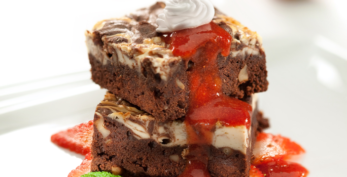 Brownies Cheesecake