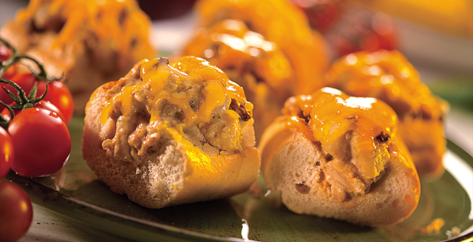 Pan Relleno de Berenjena y Queso