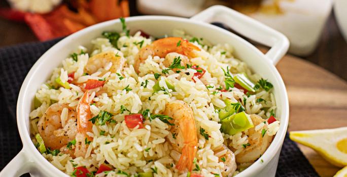 Arroz con Camarones