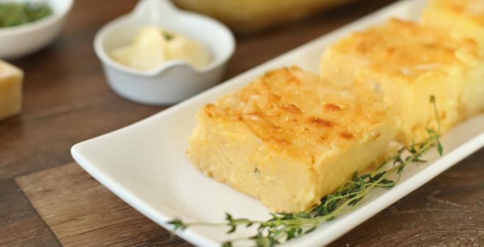 POLENTA CON MOZZARELLA