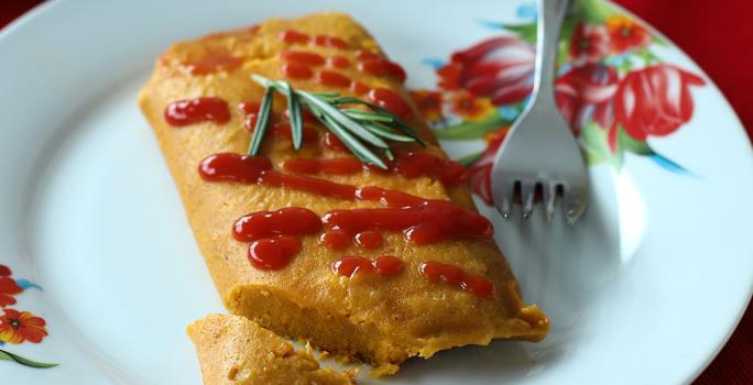 Pasteles en Hoja de Relleno de Pollo