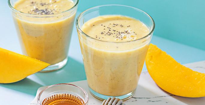 SMOOTHIE DE MANGO Y GUINEO