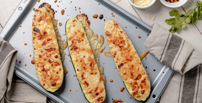 Zucchinis Rellenos al Horno