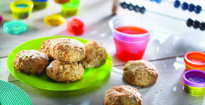 Panecillos de Corn Flakes y Queso