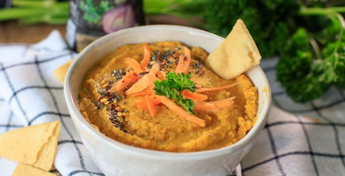 HUMMUS DE ZANAHORIA ASADA