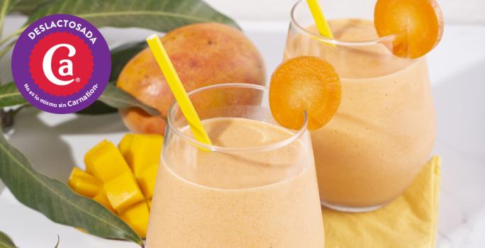 Batida de Zanahoria y Mango
