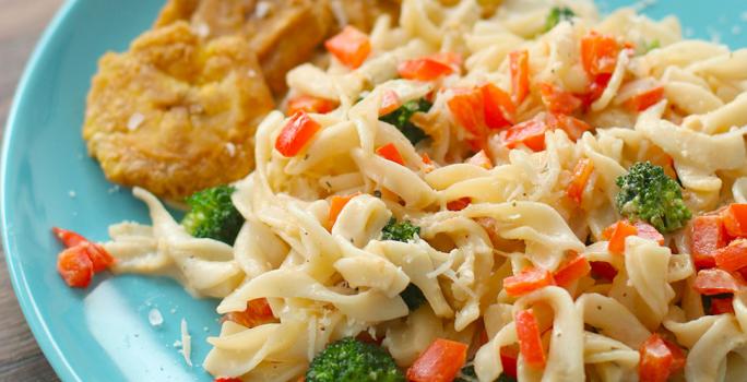 Pasta en Salsa de Vegetales Asados
