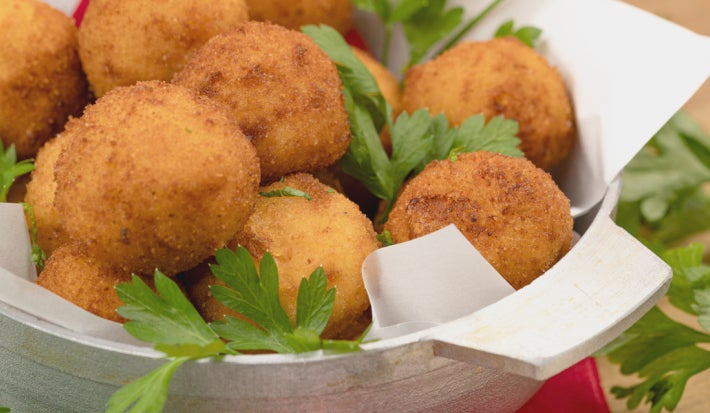 Bolas de Pollo Queso