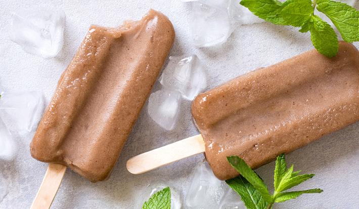 Helado De Tamarindo Y Menta Fresca
