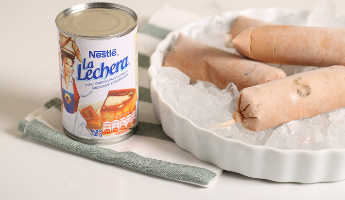 Helado de Habichuelas con Dulce
