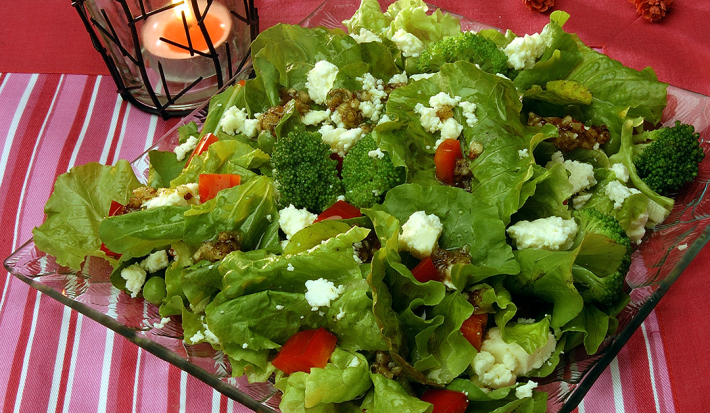 Ensalada Verde Con Queso