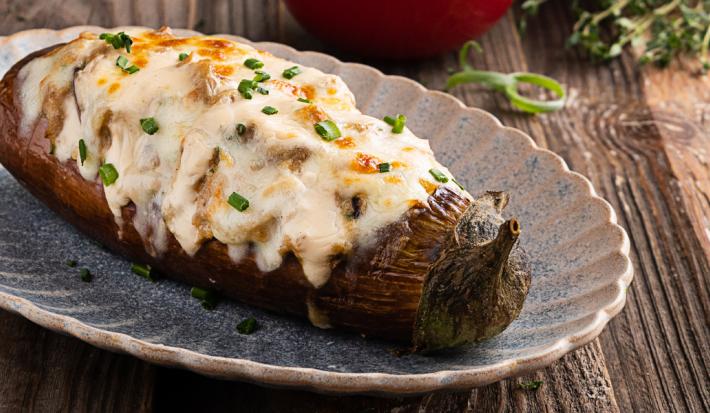 Berenjenas rellenas de Atún