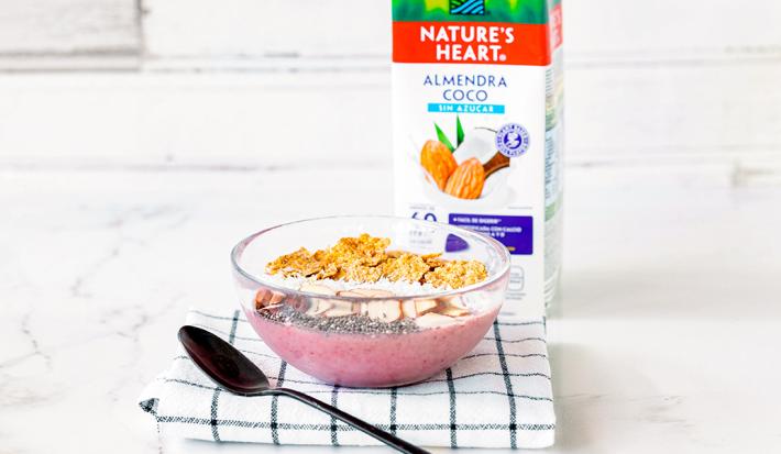 Smoothie Bowl de Frutos del Bosque