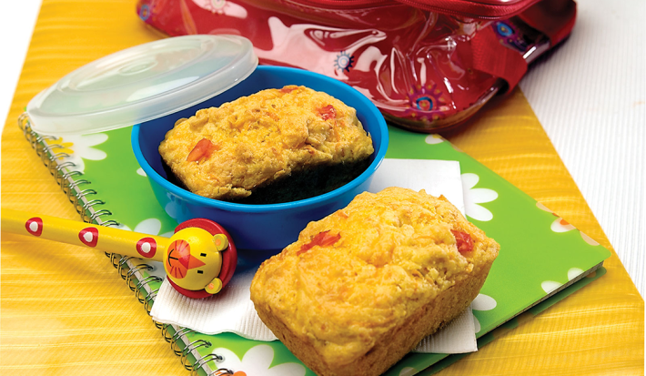 Panecillos de Zanahoria, Tomate y Cereal