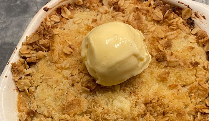 Crumble de Manzana