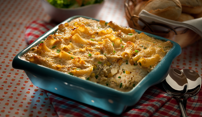 Pastelón de Pasta y Pollo