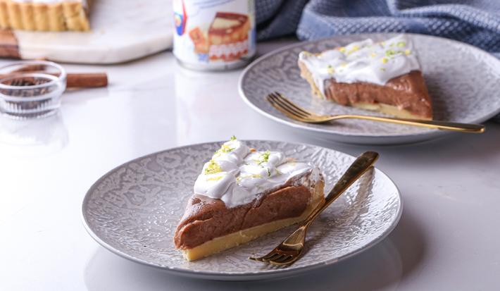 Pie de Habichuelas con Dulce y Limón